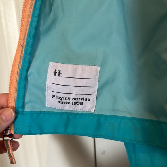 Girls Columbia raincoat - Picture 6 of 9